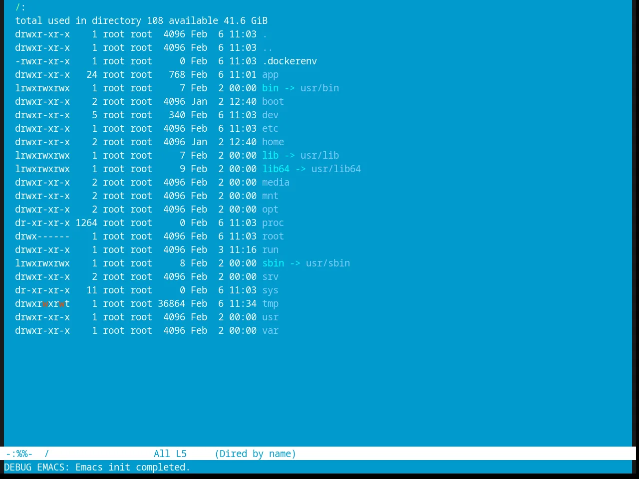 Aalto Dark theme in dired