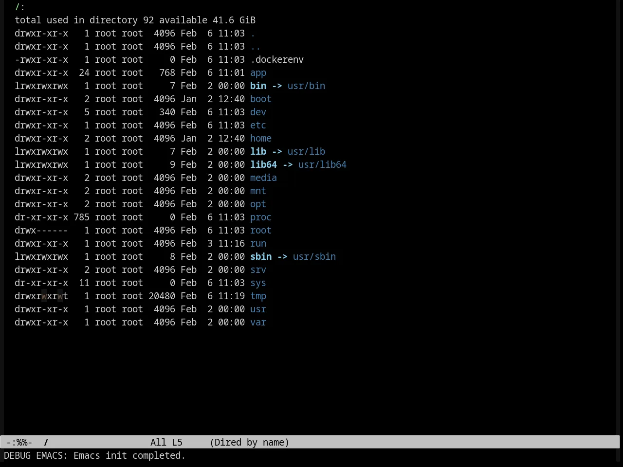 Aanila Theme in dired