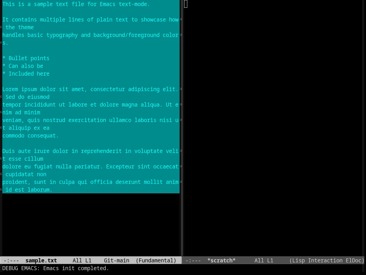 Aanila Theme in fundamental-mode