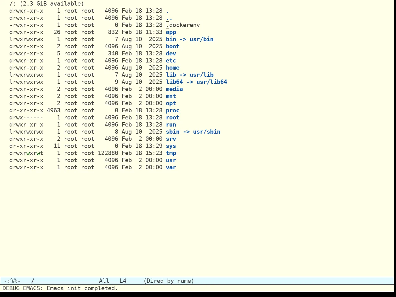 Acme Theme in dired