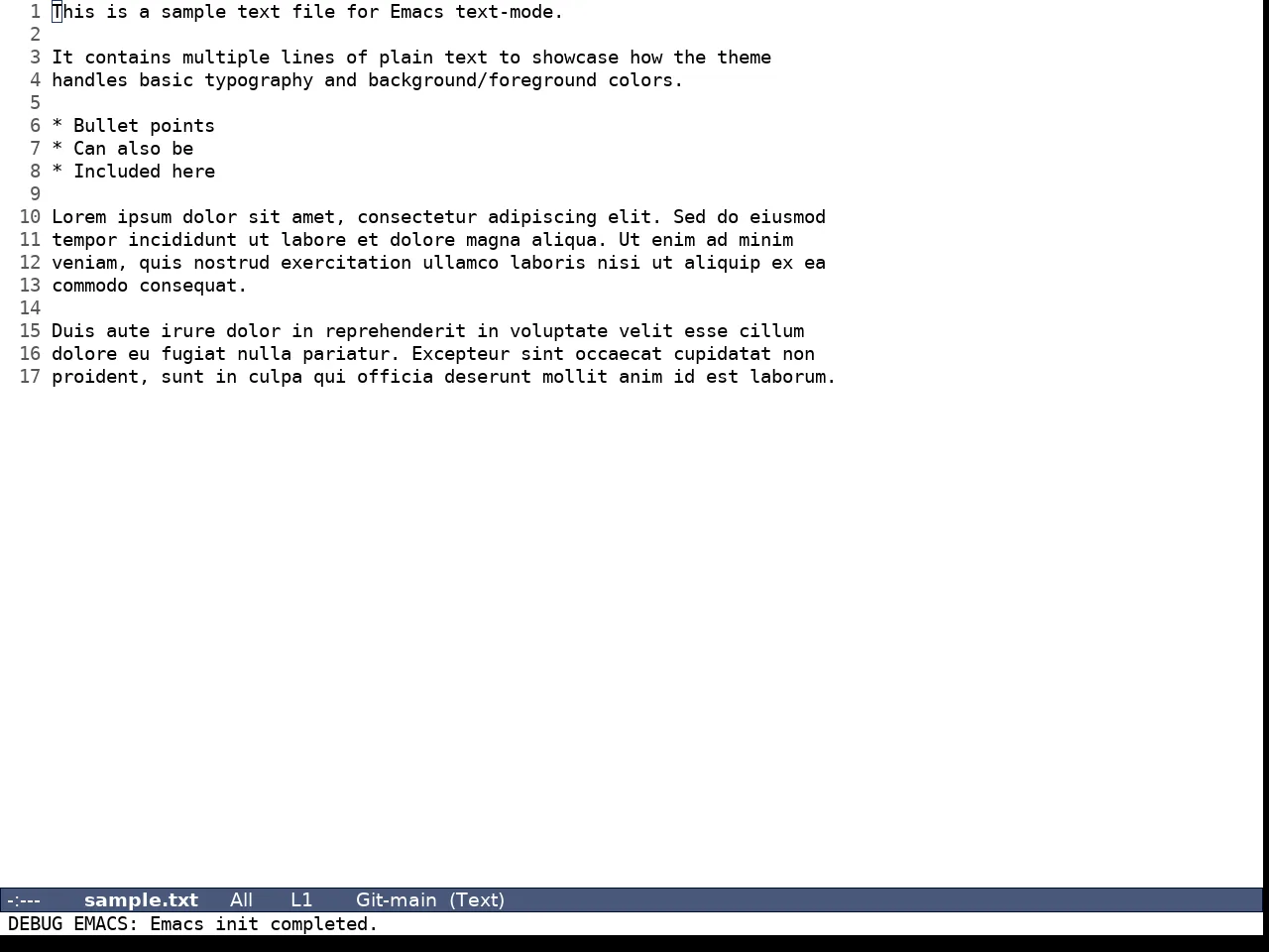 Aircon Theme in text-mode