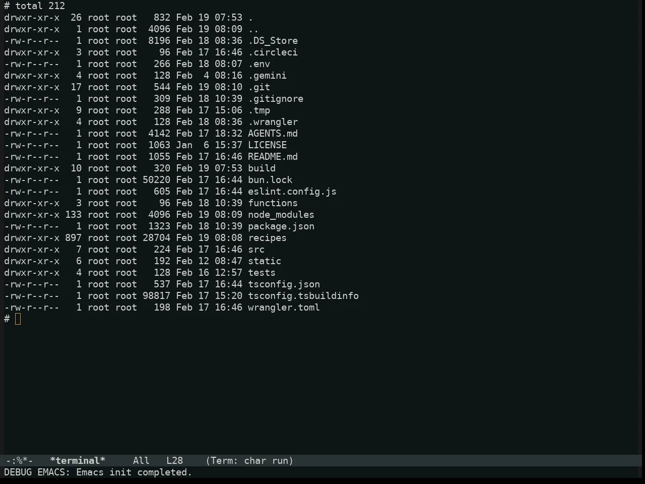 Alabaster Themes Dark Mono Theme in term
