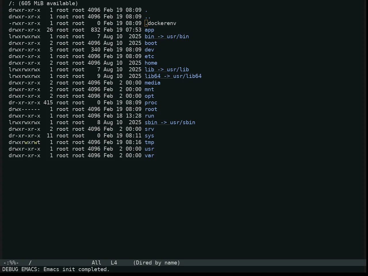 Alabaster Themes Dark Theme in dired