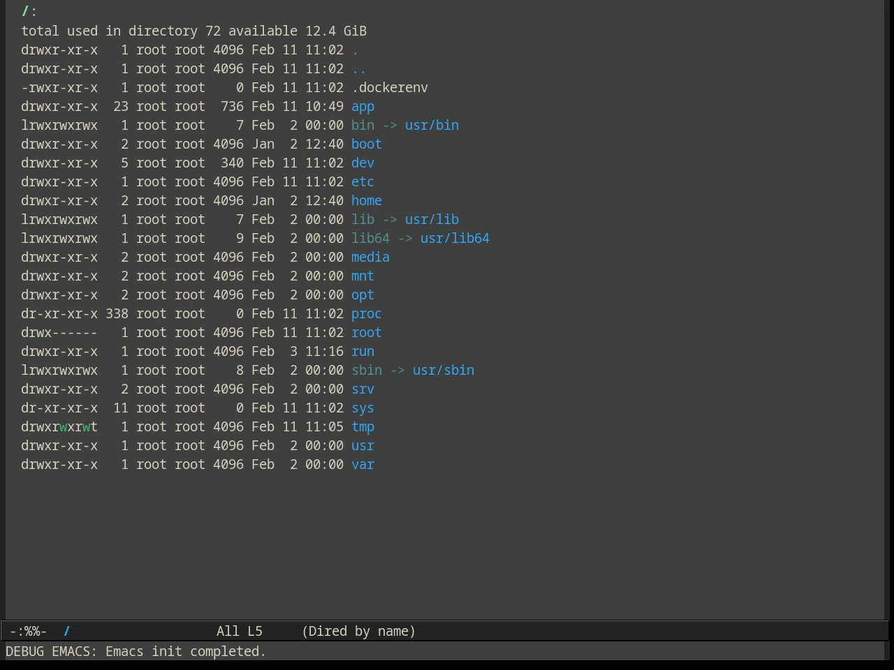 Alect Dark Alt Theme in dired