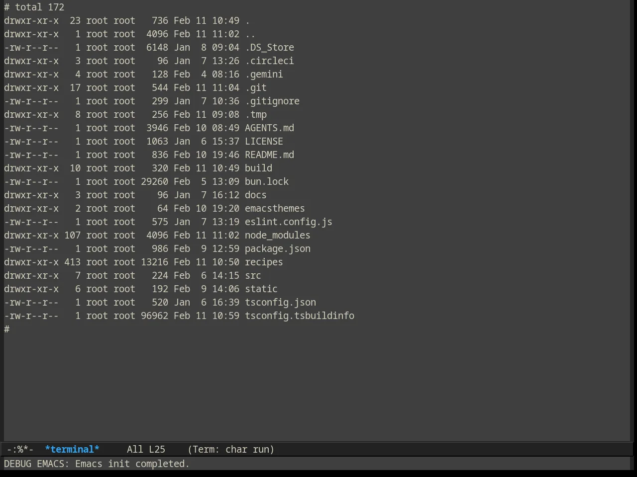 Alect Dark Alt Theme in term