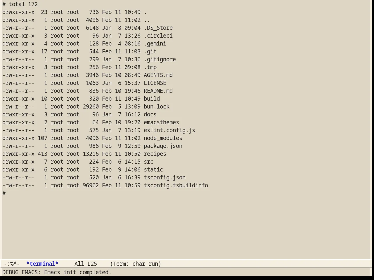Alect Light Alt Theme in term
