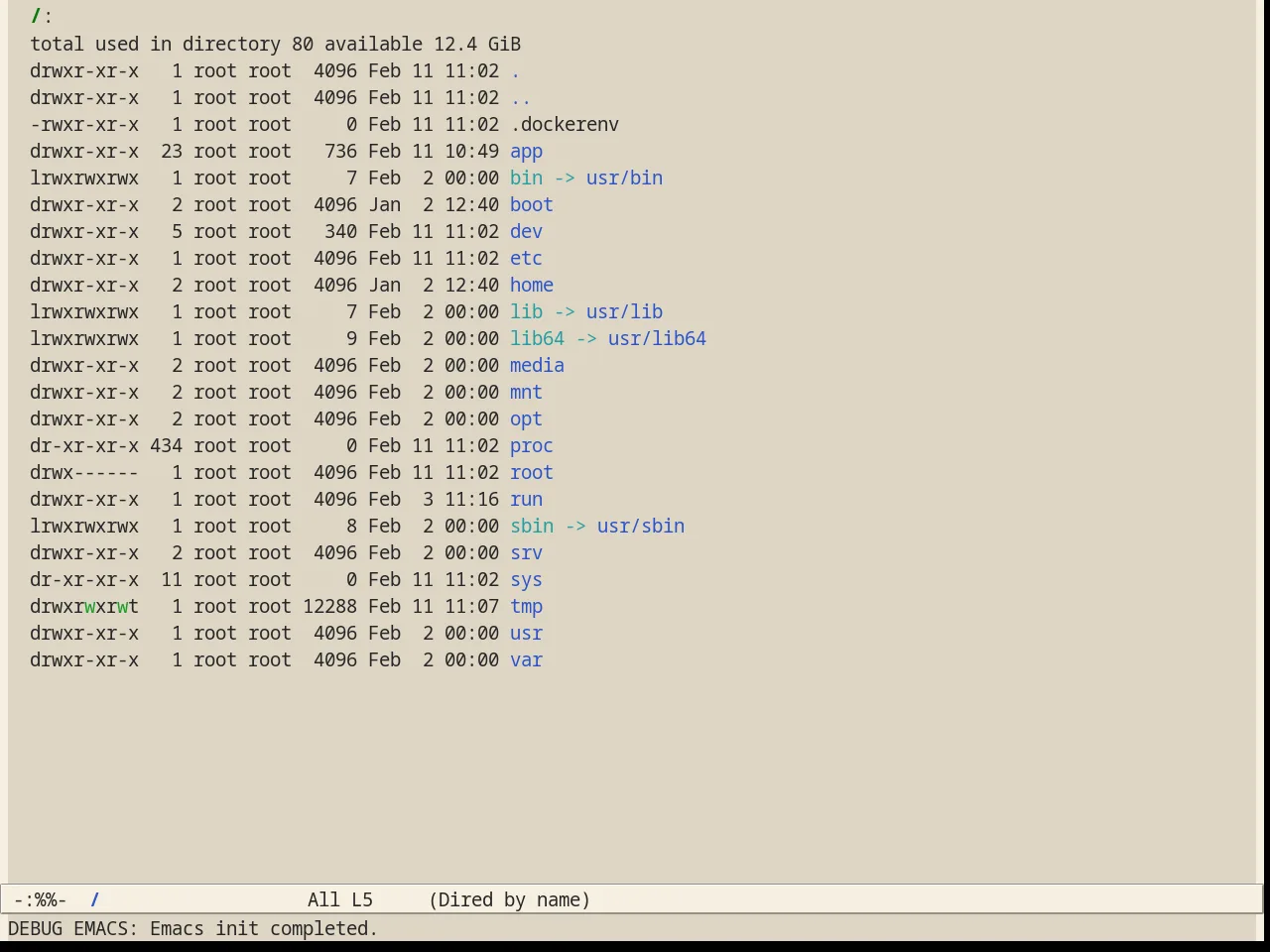 Alect Light Theme in dired