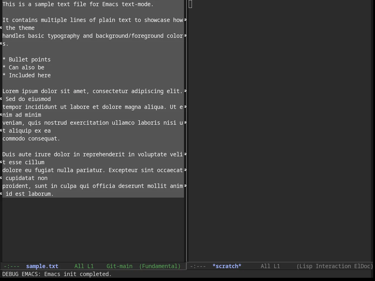 Amelie Theme in fundamental-mode