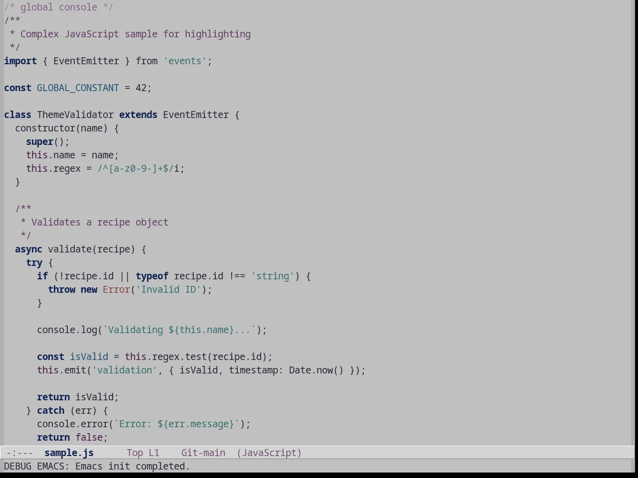 Anti Zenburn Theme in javascript-mode
