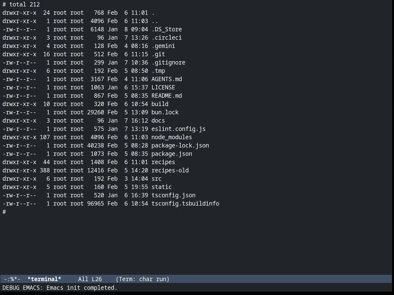Arc Dark Theme in term