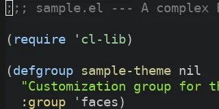 Preview of Atom Dark Theme theme