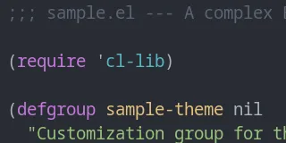 Preview of Atom One Dark Theme theme