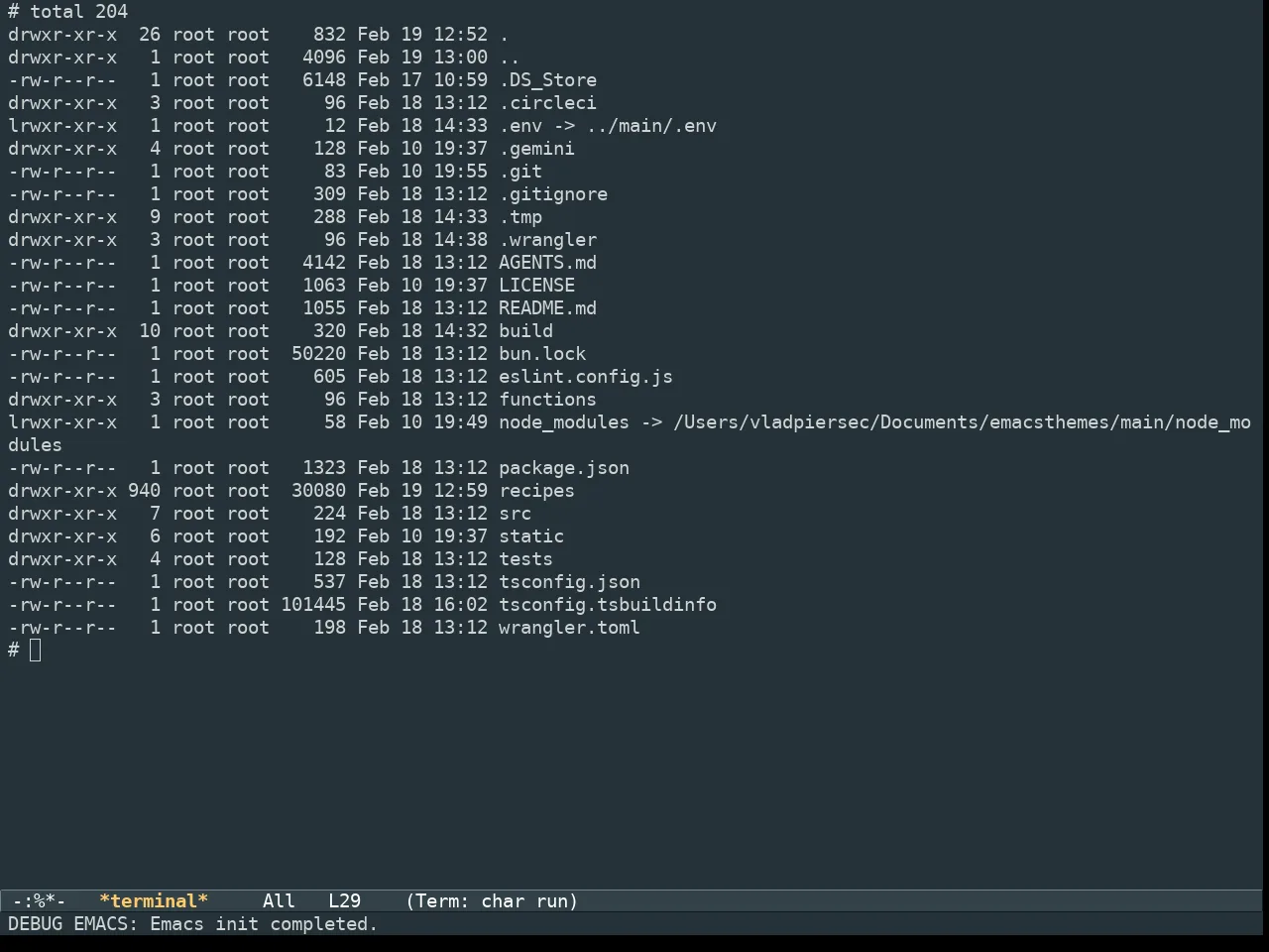 Aurora Theme in term