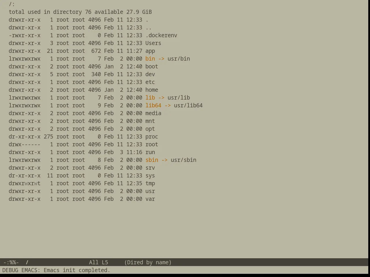 Automata Theme in dired