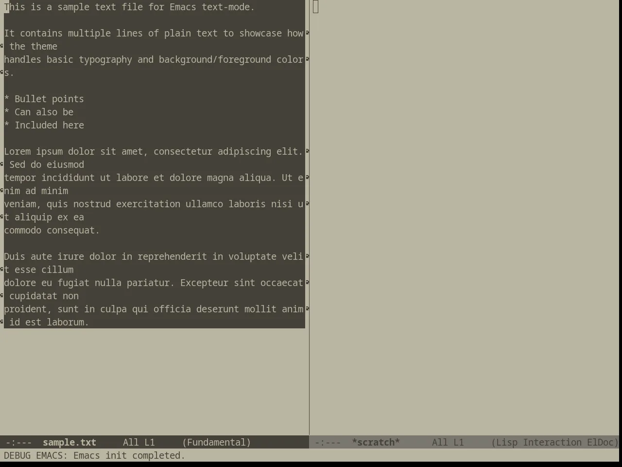 Automata Theme in fundamental-mode