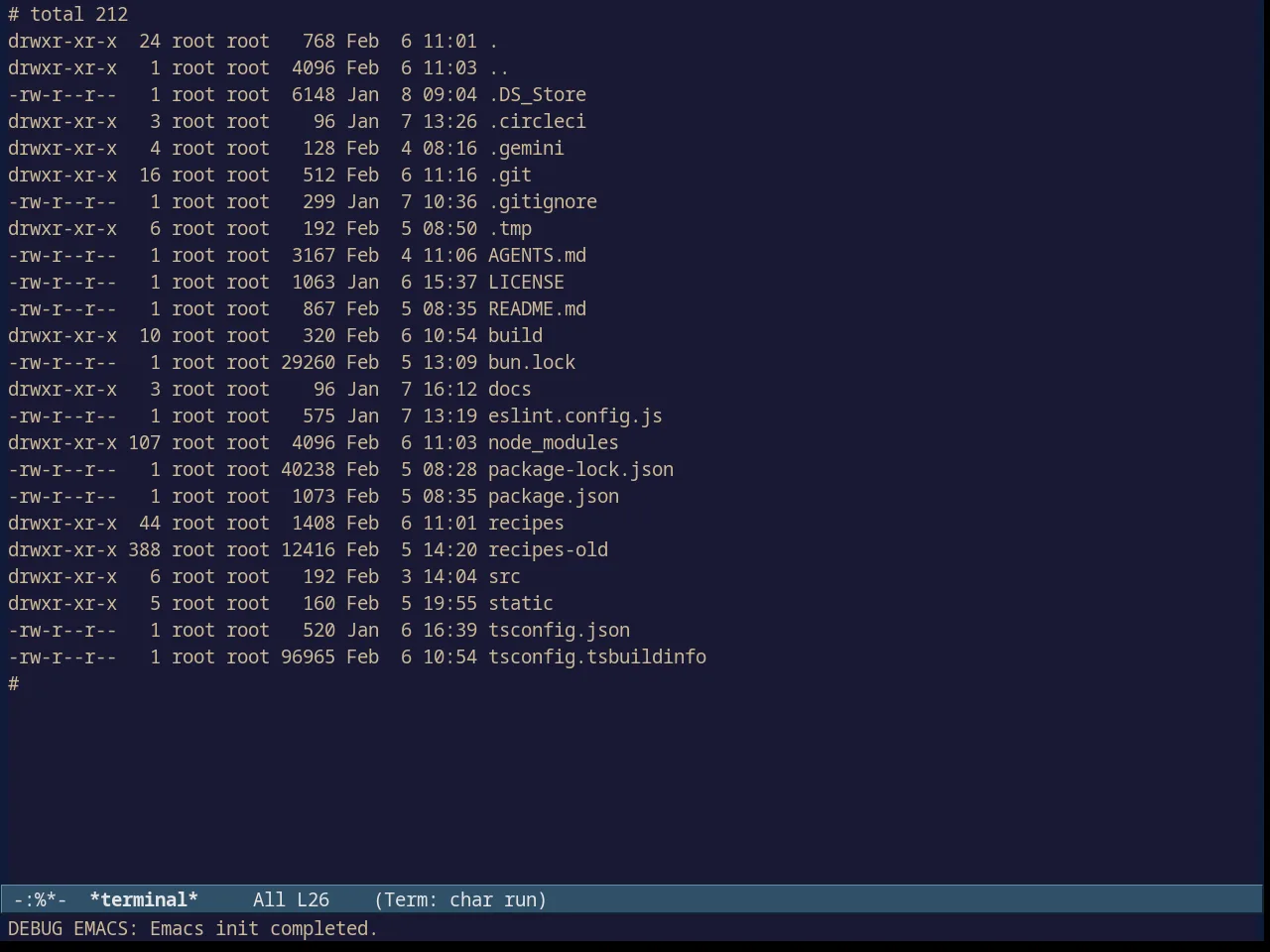 Avk Darkblue Yellow Theme in term