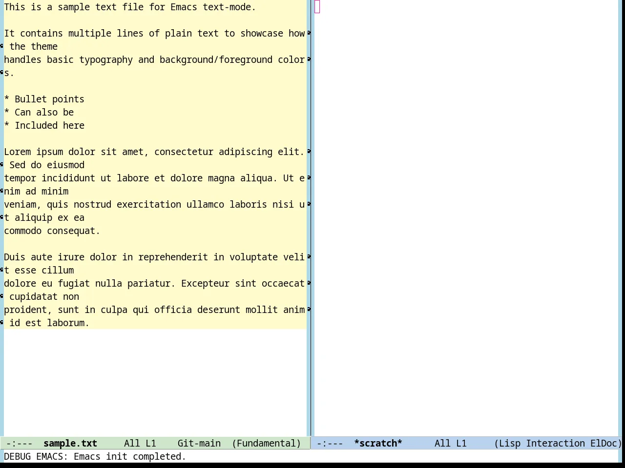 Avk Daylight Theme in fundamental-mode