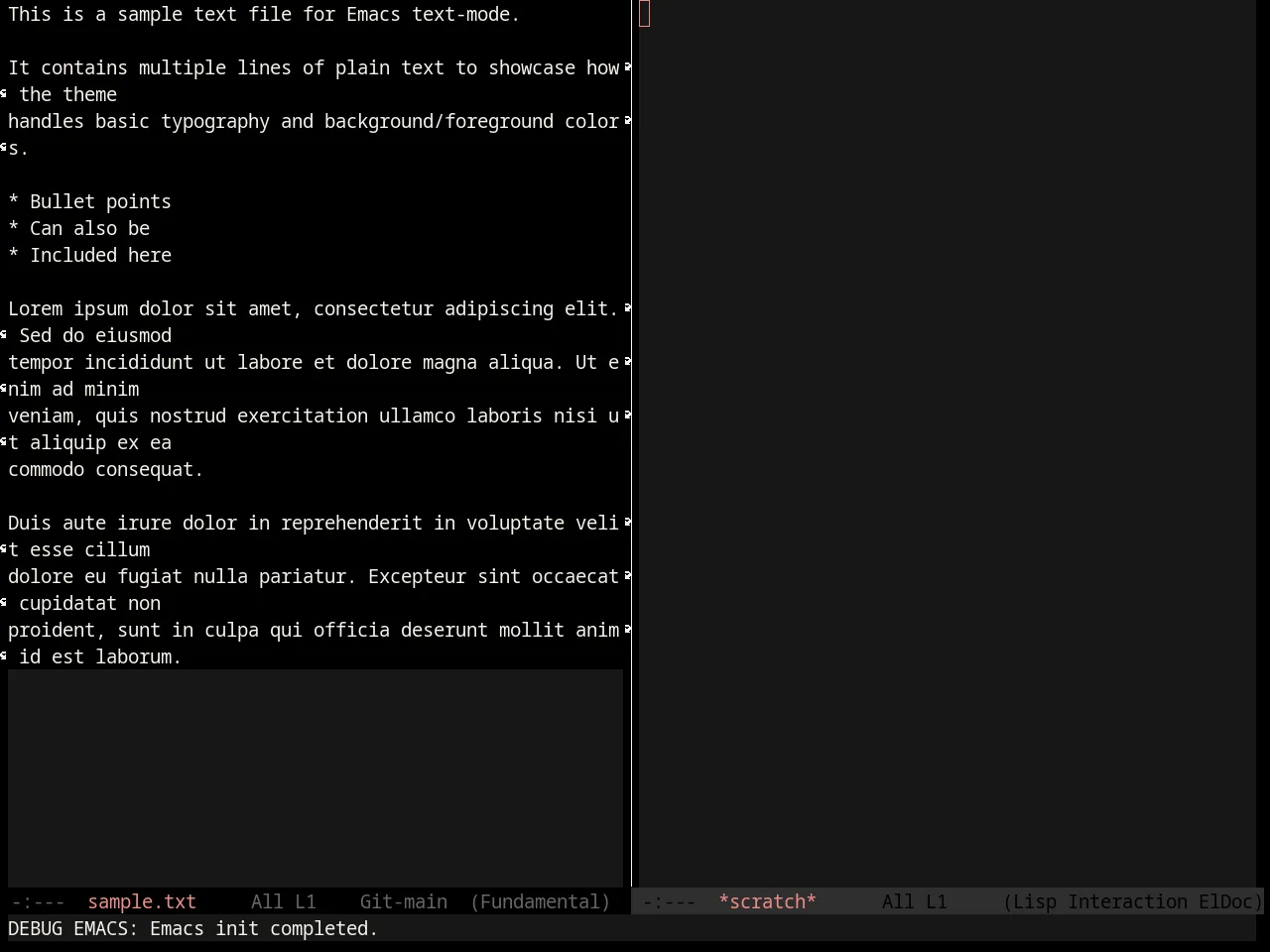 Badger Theme in fundamental-mode