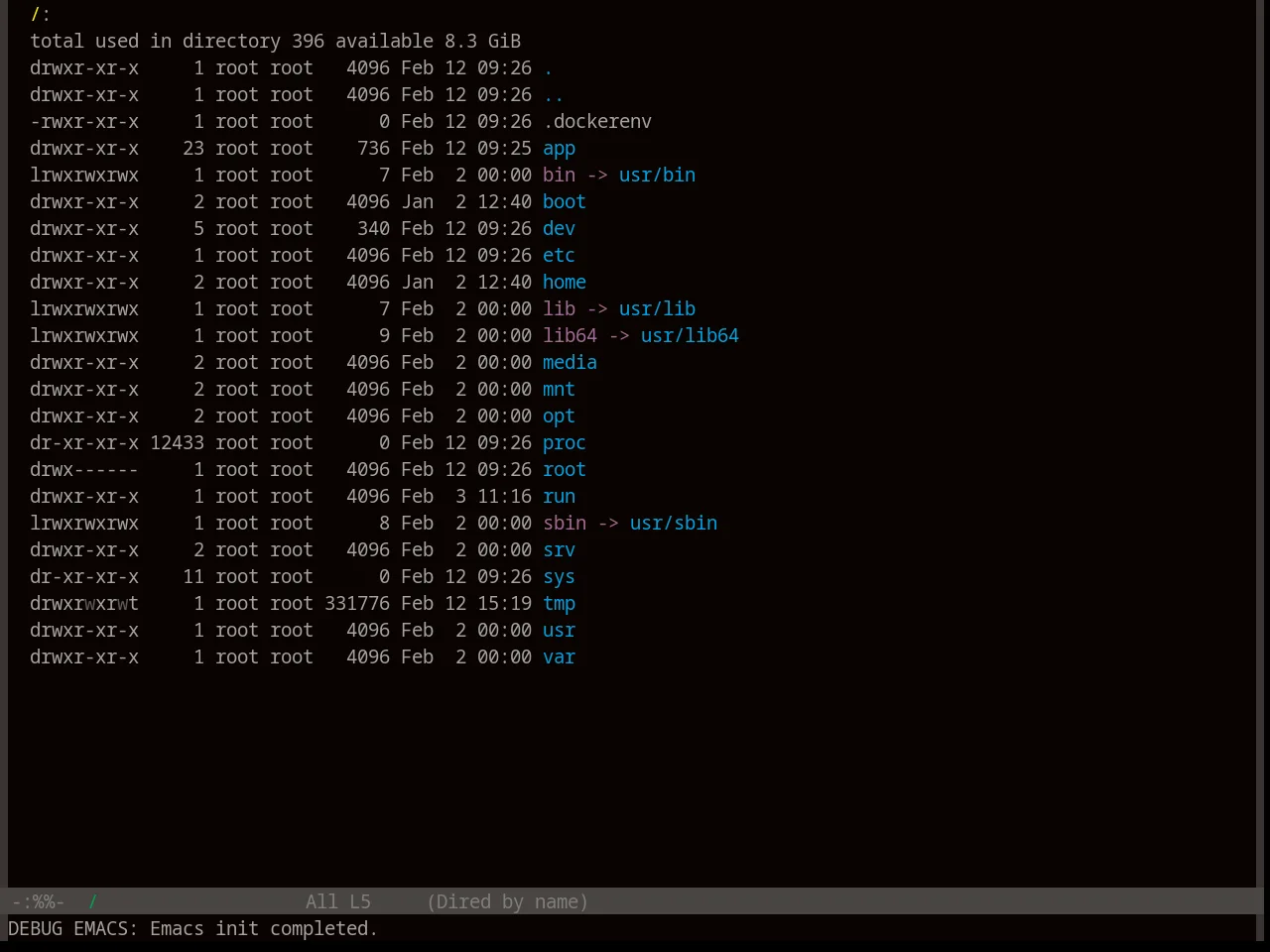 Base16 3024 Theme in dired