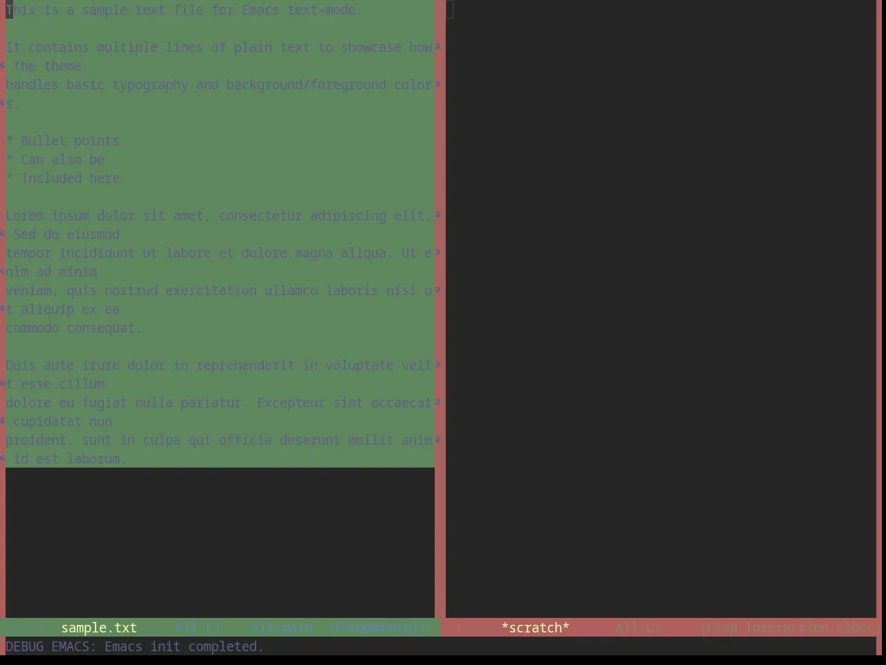 Base16 Apprentice Theme in fundamental-mode