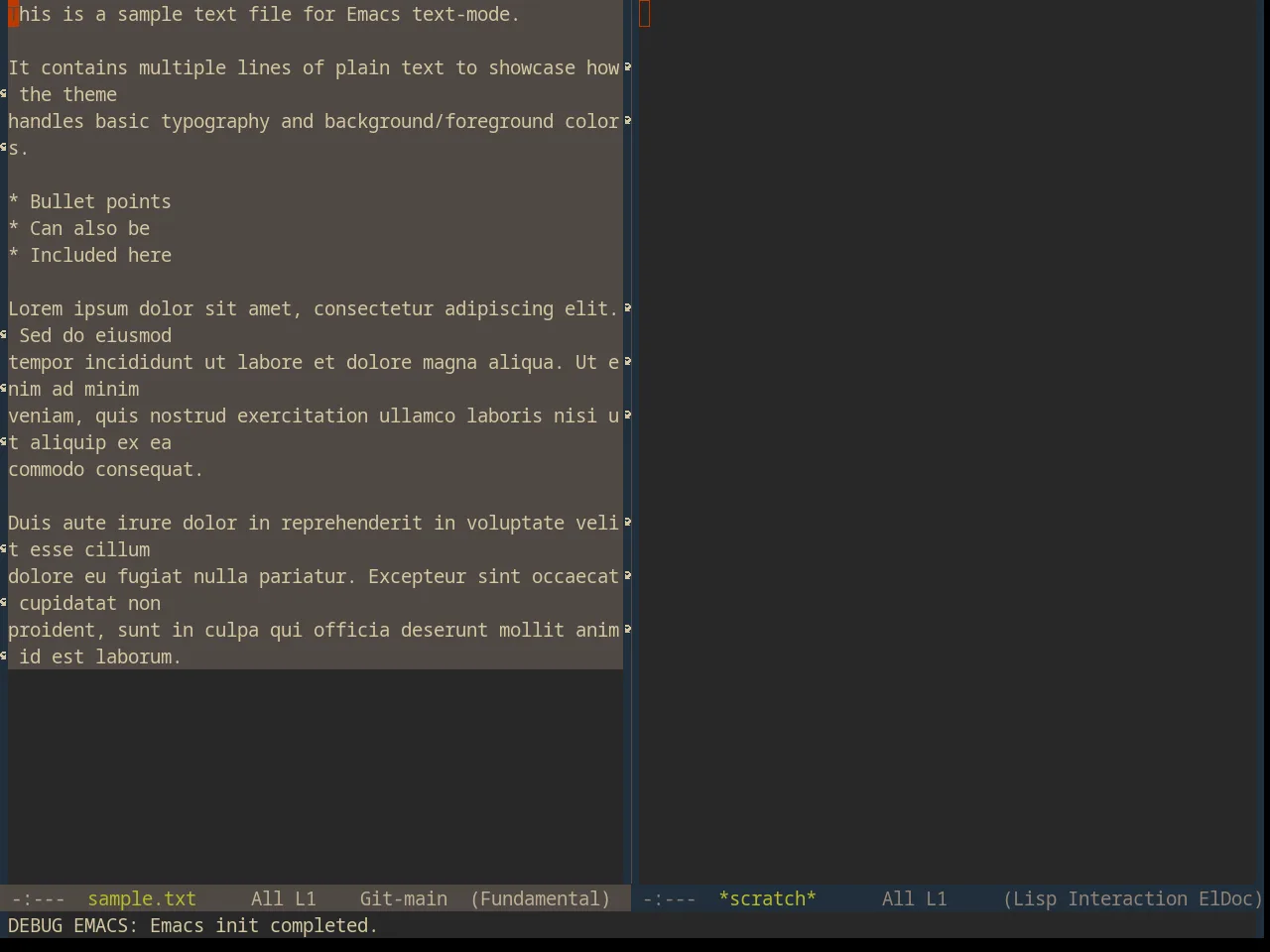 Base16 Ascendancy Theme in fundamental-mode