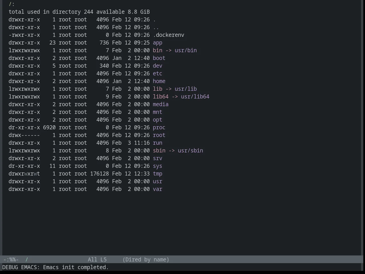 Base16 Ashes Theme in dired