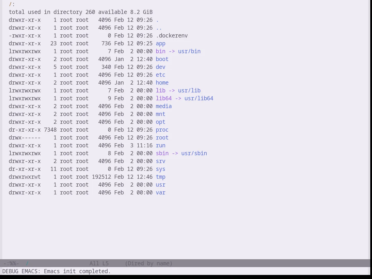 Base16 Atelier Cave Light Theme in dired