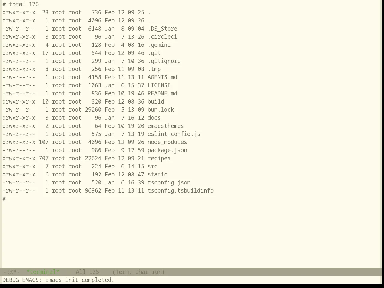 Base16 Atelier Dune Light Theme in term