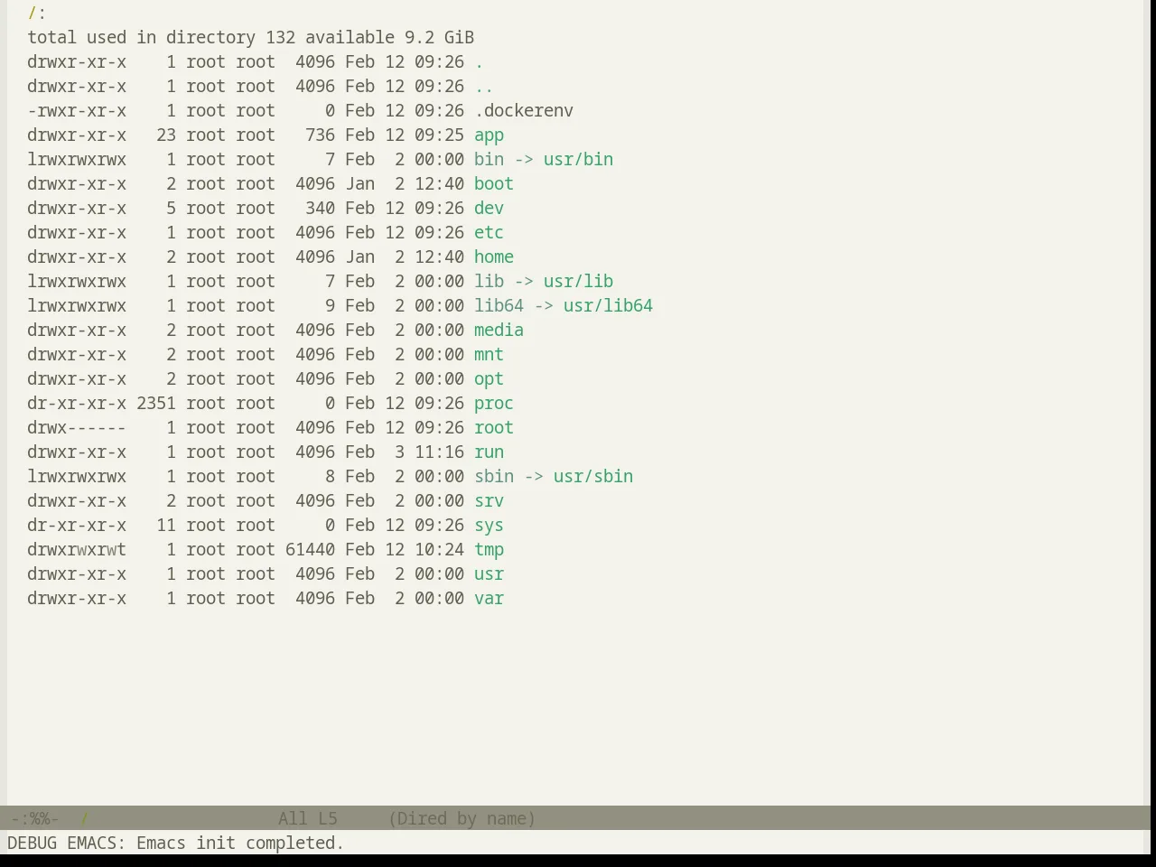 Base16 Atelier Estuary Light Theme in dired