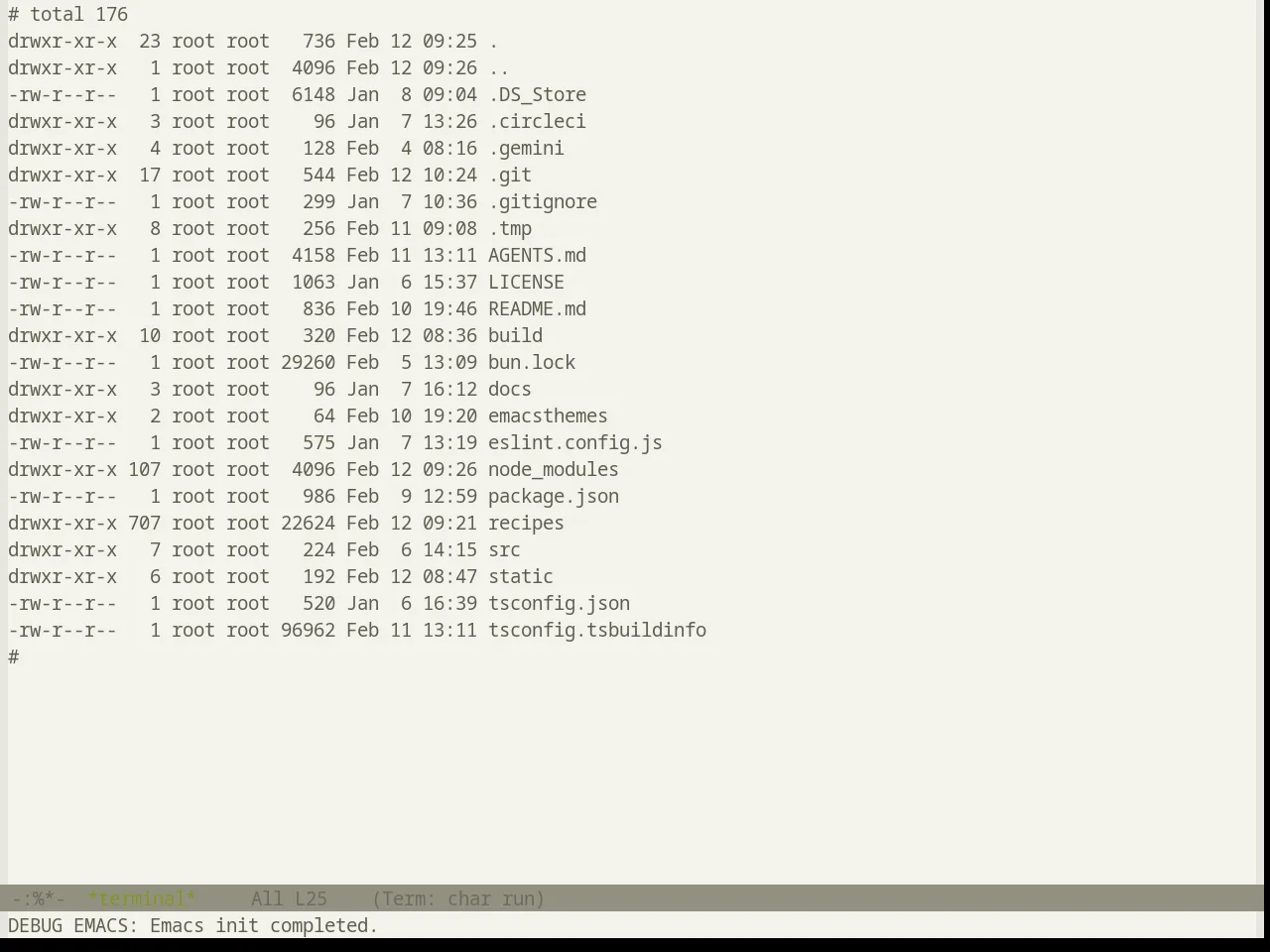 Base16 Atelier Estuary Light Theme in term
