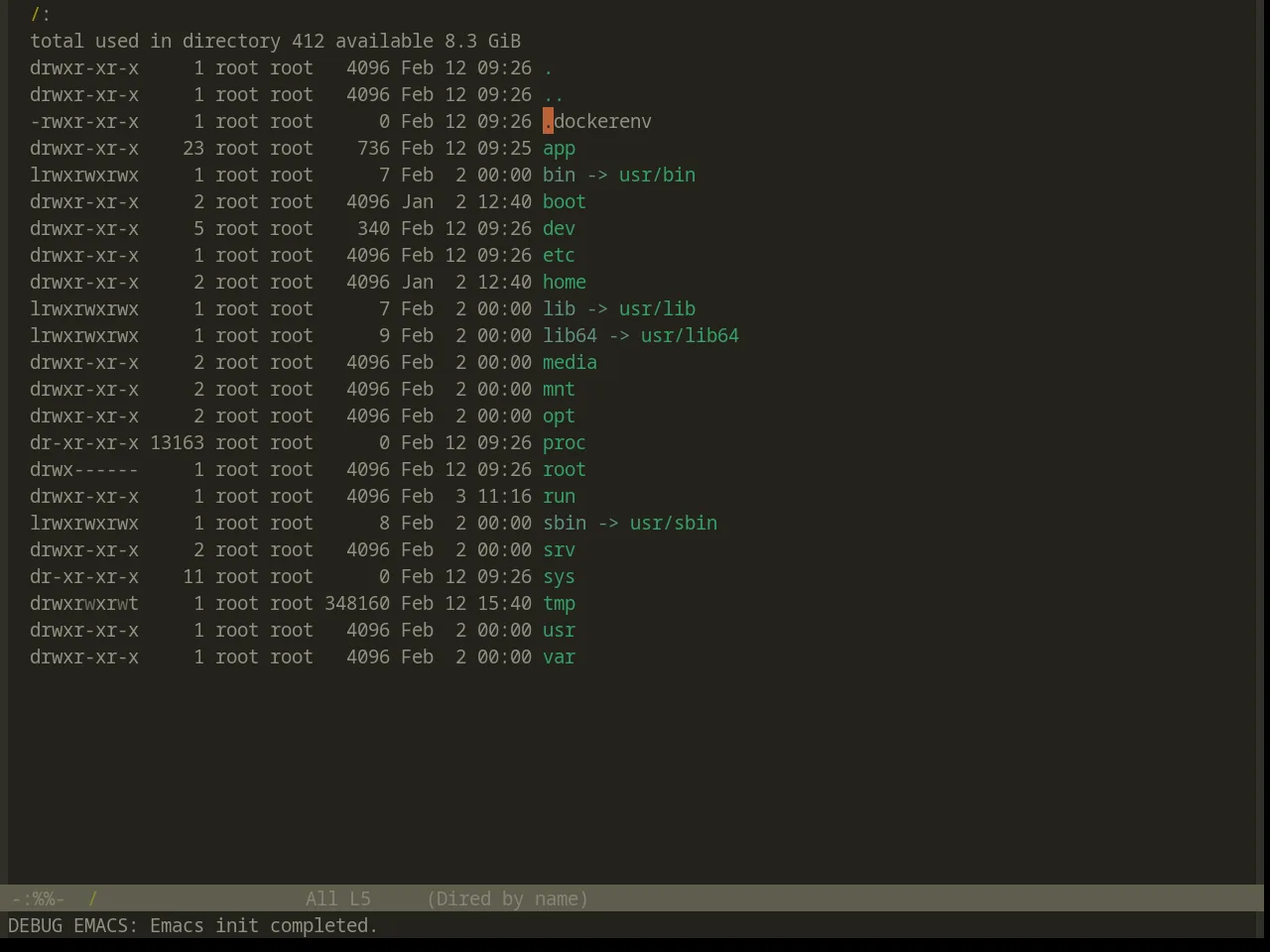 Base16 Atelier Estuary Theme in dired