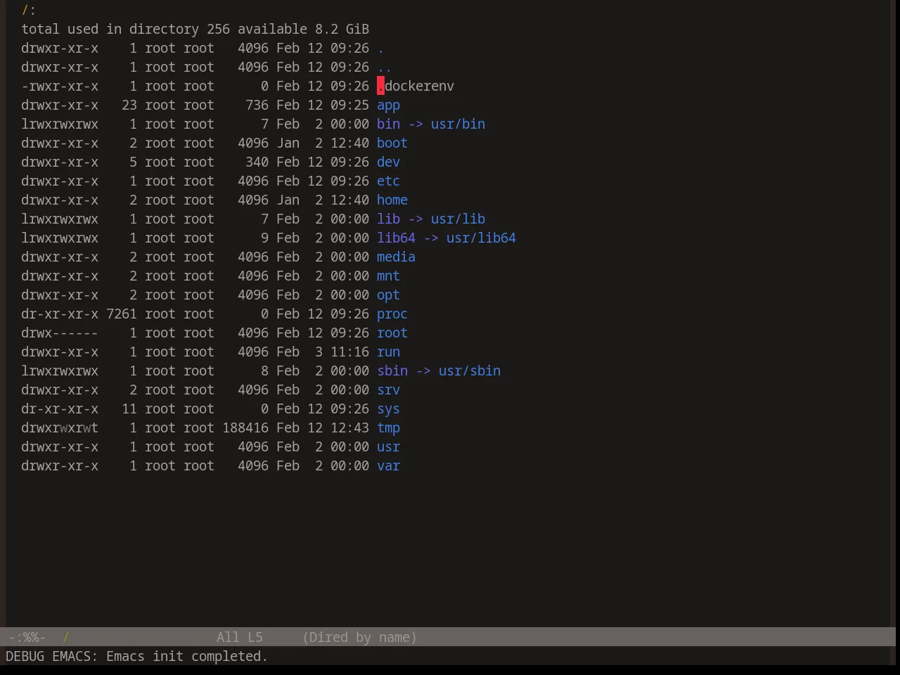 Base16 Atelier Forest Theme in dired