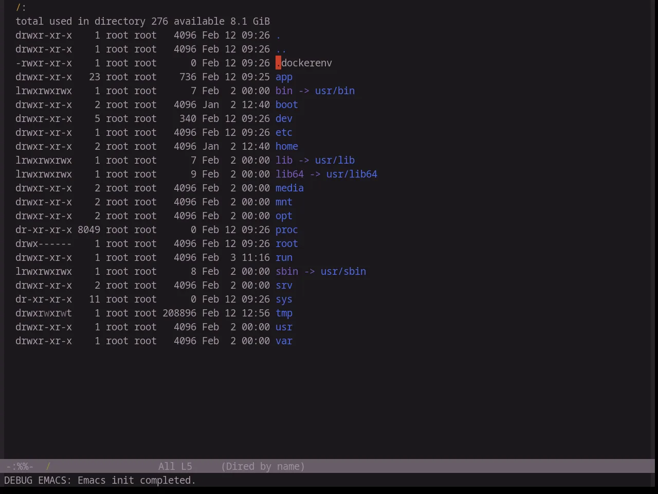 Base16 Atelier Heath Theme in dired