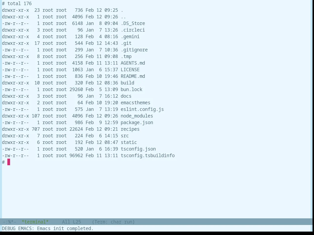 Base16 Atelier Lakeside Light Theme in term