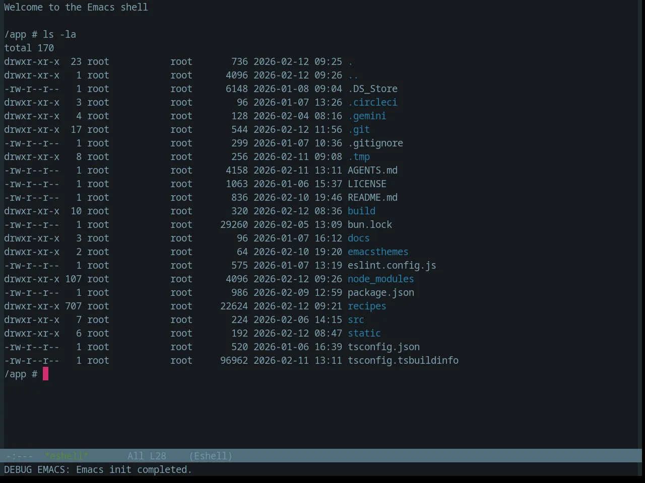 Base16 Atelier Lakeside Theme in eshell