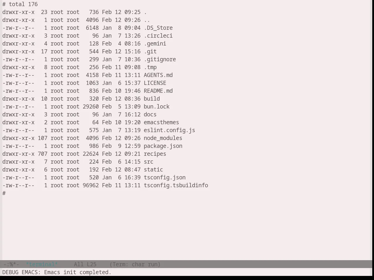 Base16 Atelier Plateau Light Theme in term