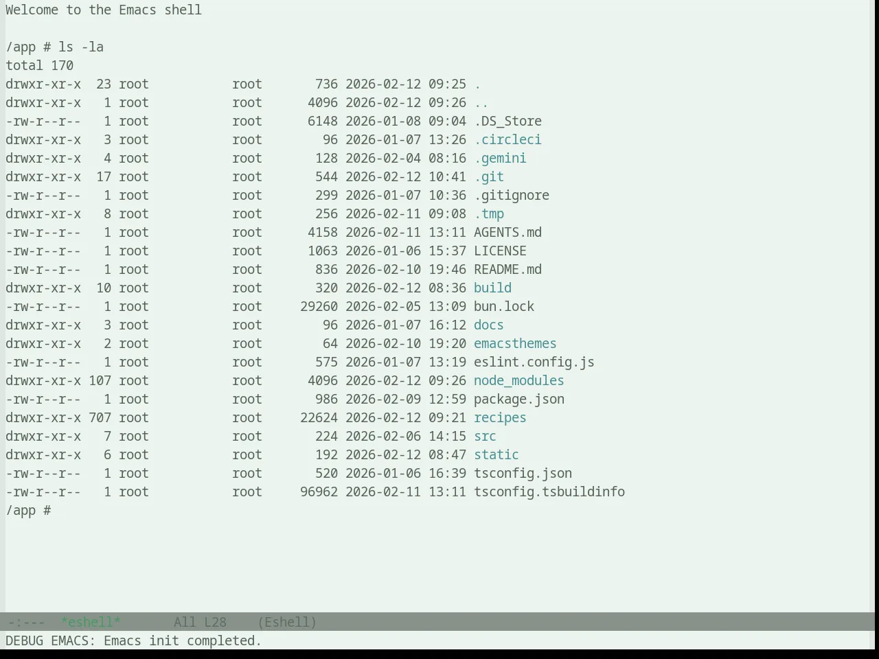 Base16 Atelier Savanna Light Theme in eshell