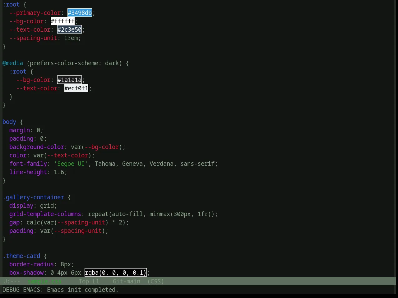 Base16 Atelier Seaside Theme in css-mode