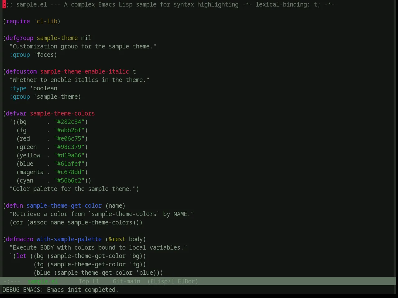 Base16 Atelier Seaside Theme in emacs-lisp-mode