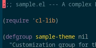 Preview of Base16 Atlas Theme theme