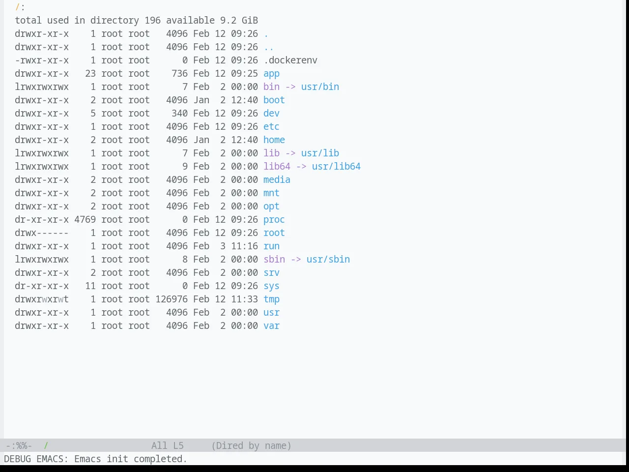 Base16 Ayu Light Theme in dired