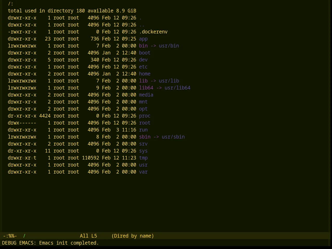 Base16 Aztec Theme in dired