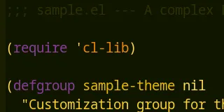 Preview of Base16 Aztec Theme theme
