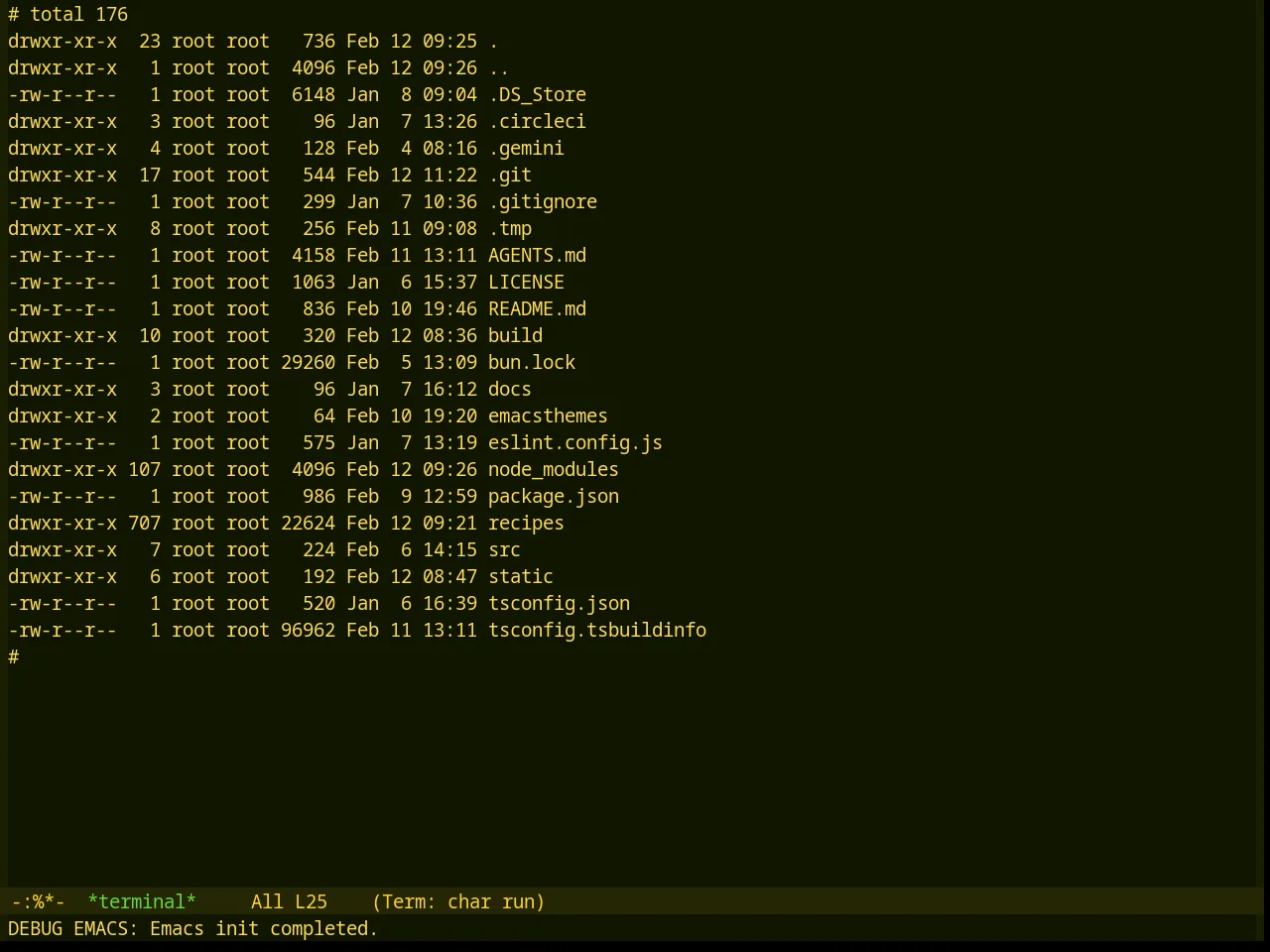 Base16 Aztec Theme in term
