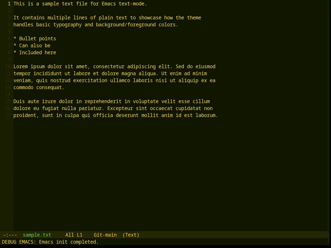 Base16 Aztec Theme in text-mode