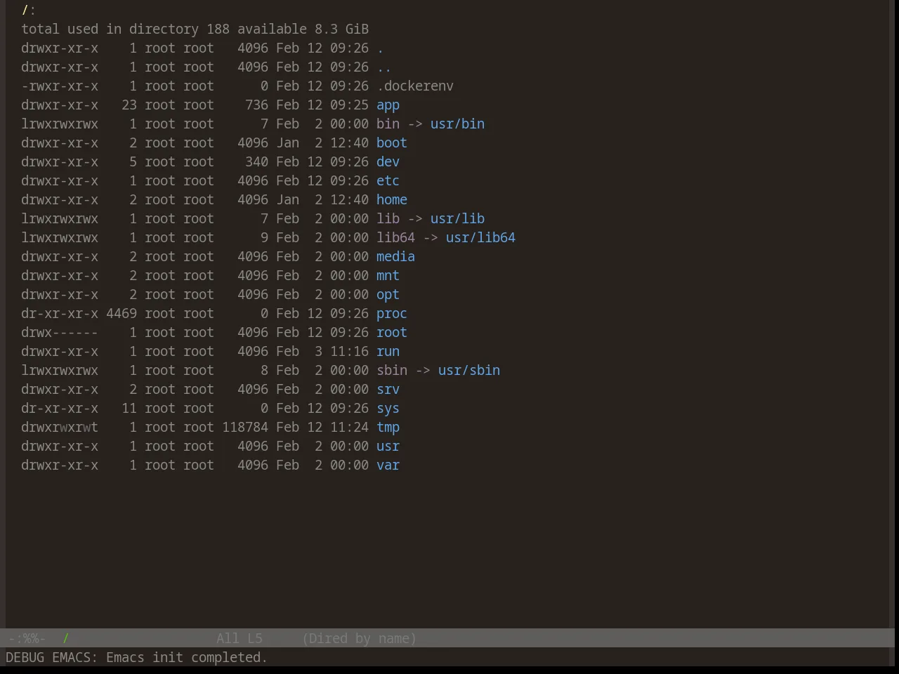 Base16 Bespin Theme in dired