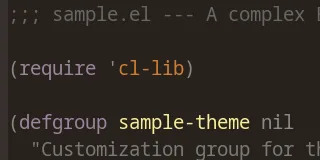 Preview of Base16 Bespin Theme theme