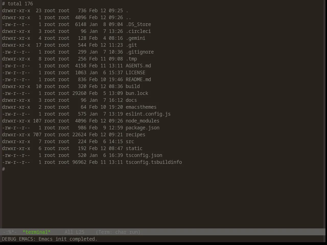 Base16 Bespin Theme in term
