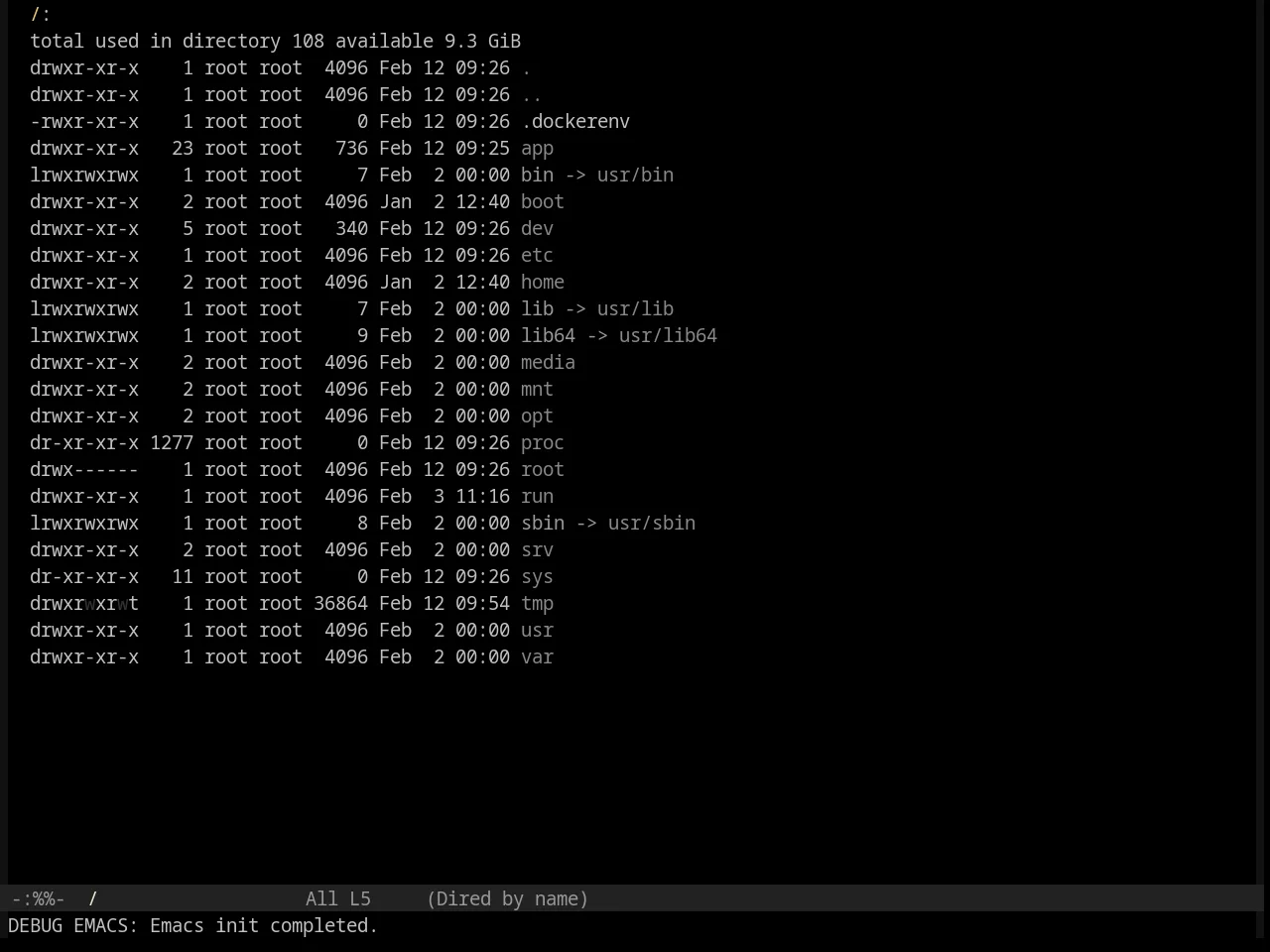 Base16 Black Metal Mayhem Theme in dired