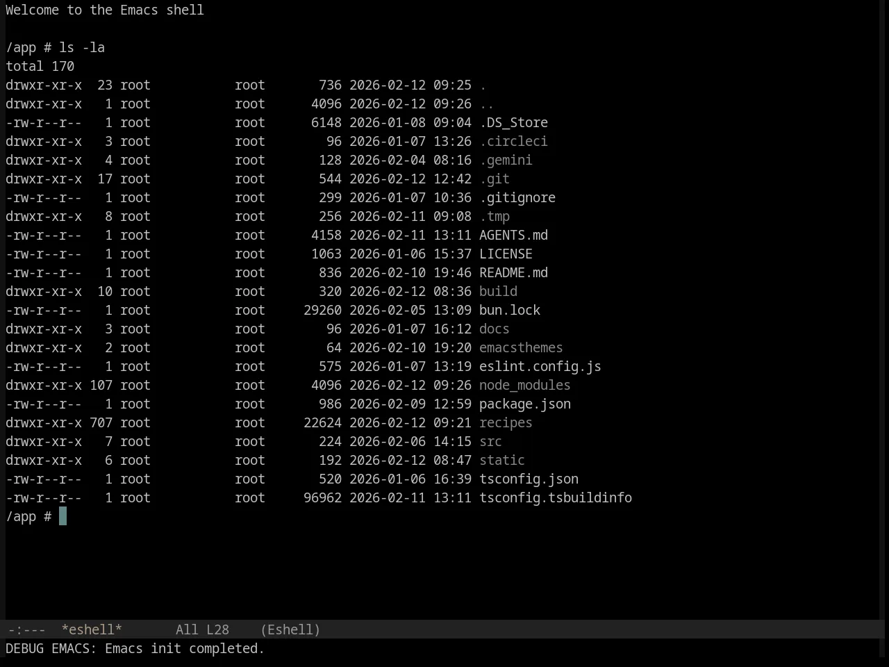 Base16 Black Metal Nile Theme in eshell